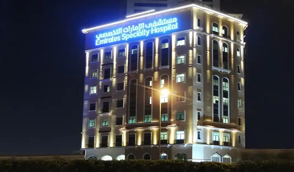 dubai exterior facade lighting