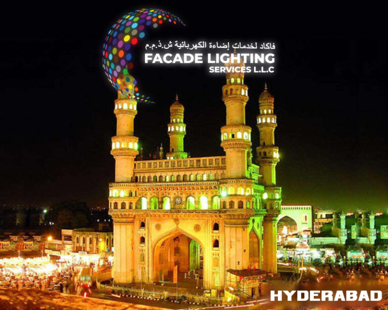 hyderabad facade lightings