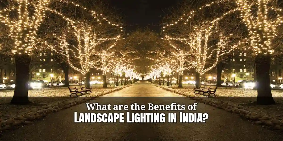What are the Benefits of Landscape Lighting in India
